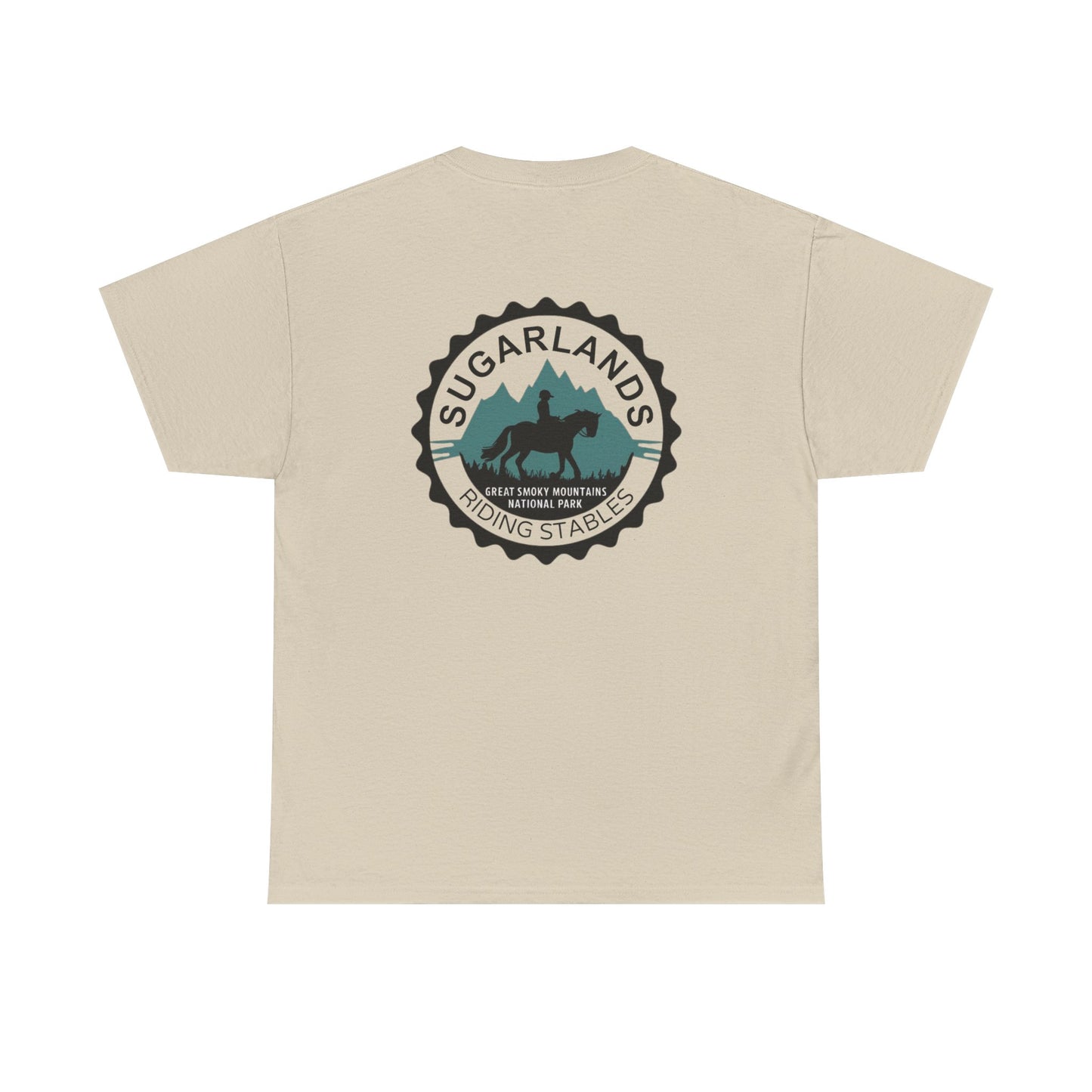 Sugarlands Riding Stables GSMNP Rider Unisex Heavy Cotton Tee