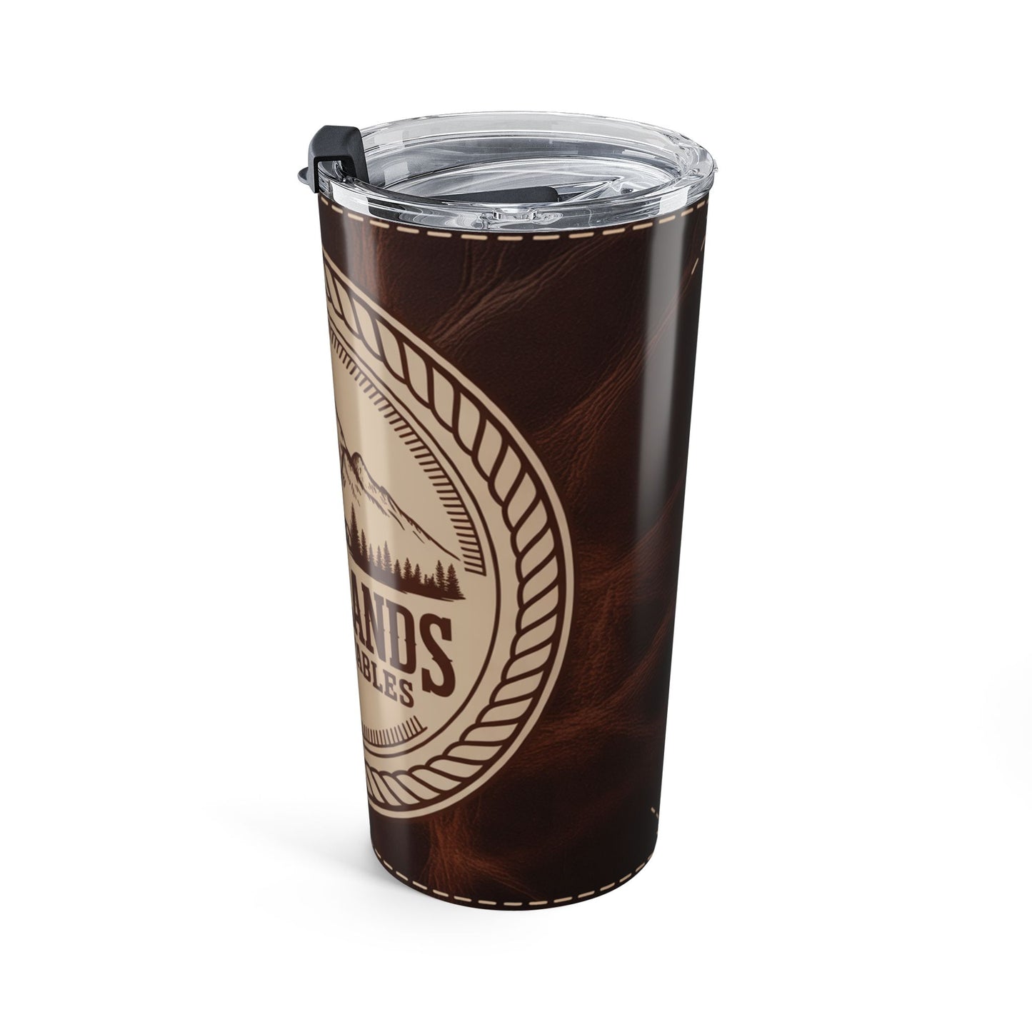 Cabin Trail Emblem – Sugarlands Riding Stables Tumbler Design 20oz